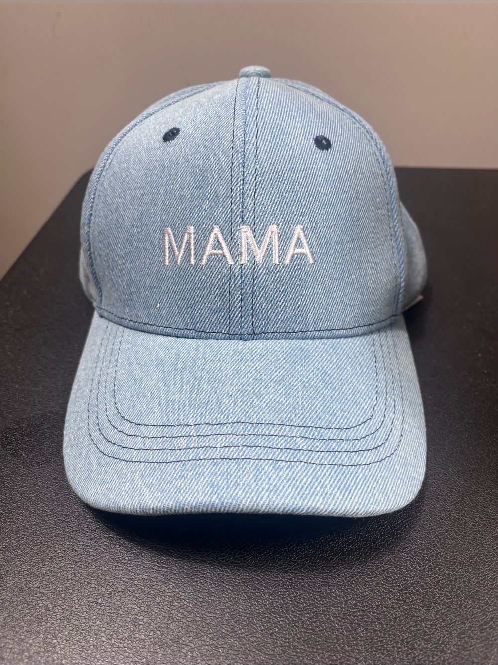 MAMA Light Blue Denim Tummii Cap